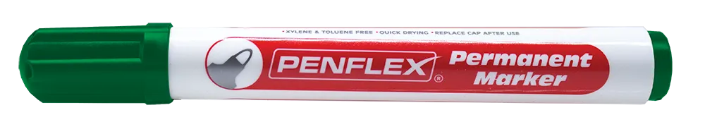 Green Bullet Penflex Permanent Marker