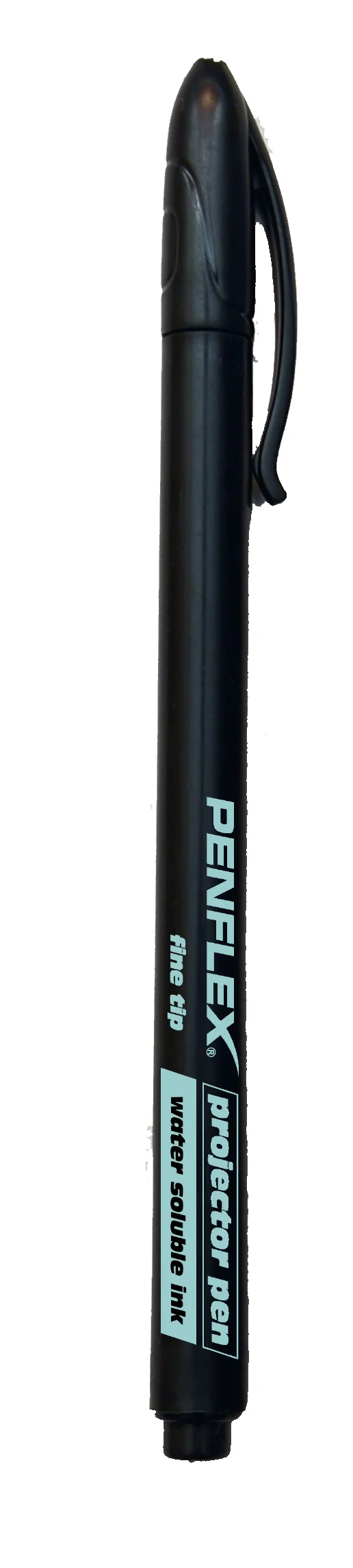 Black Perm. Fine OHP Projection Pen (10)