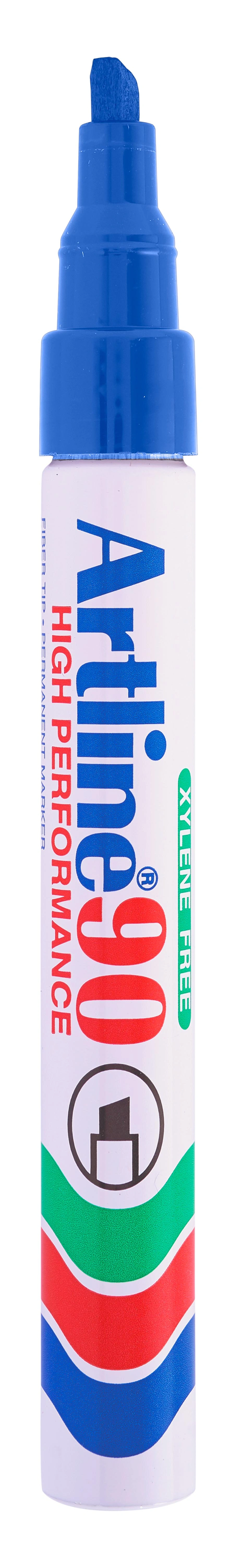 EK 90 Blue Permanent Marker Chisel