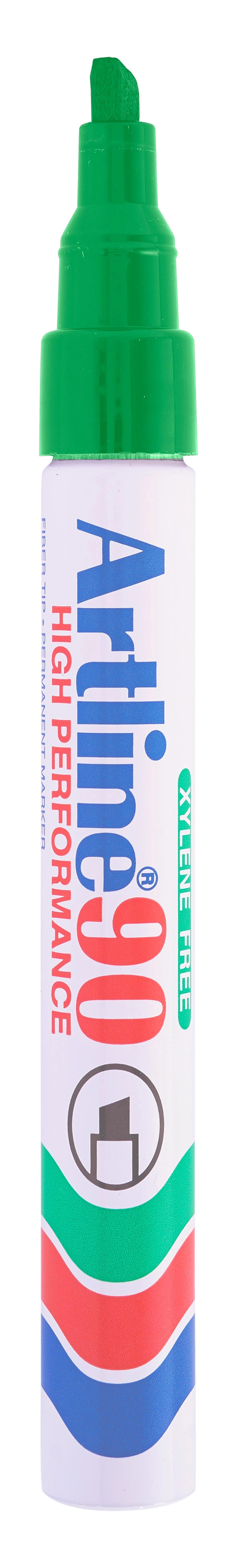 EK 90 Green Permanent Marker Chisel