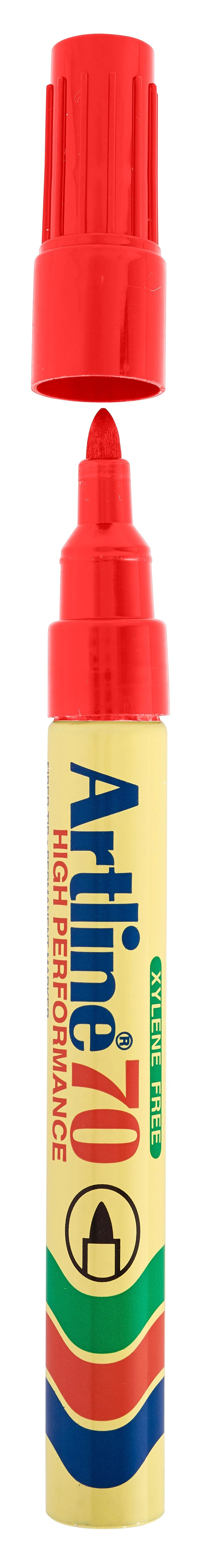 EK 70 Red Permanent Marker Bullet Point
