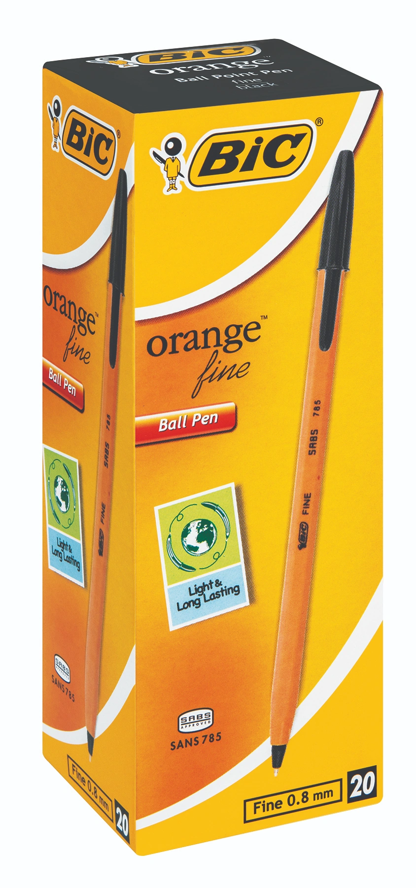 Orange Fine BLACK  Box 20
