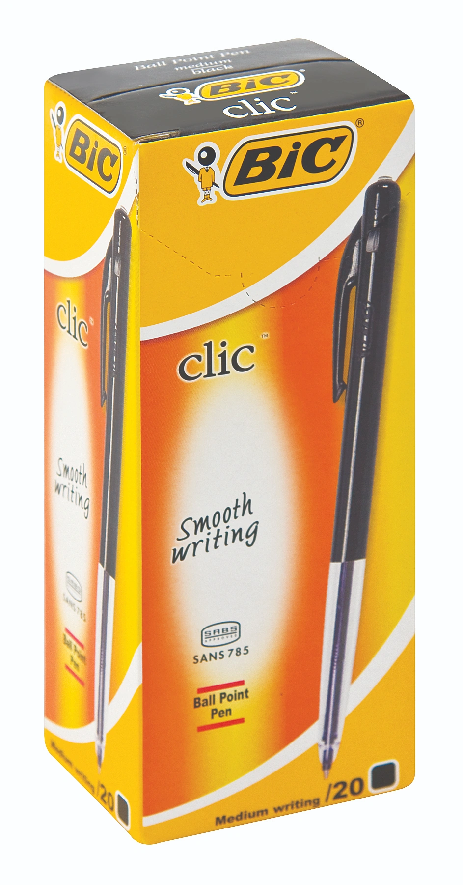 Clic Medium black Box- 20