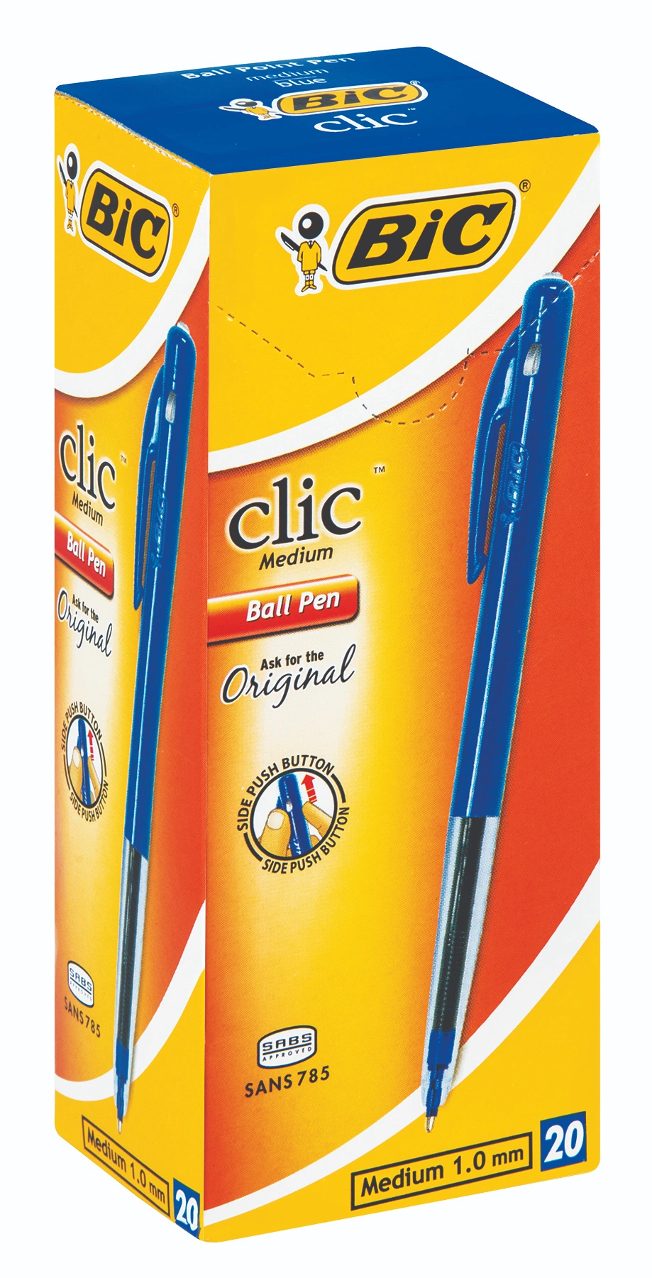 Clic Medium blue Box- 20