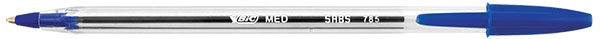 Bic Crystal Medium Xtra Life Ball Pens Blue