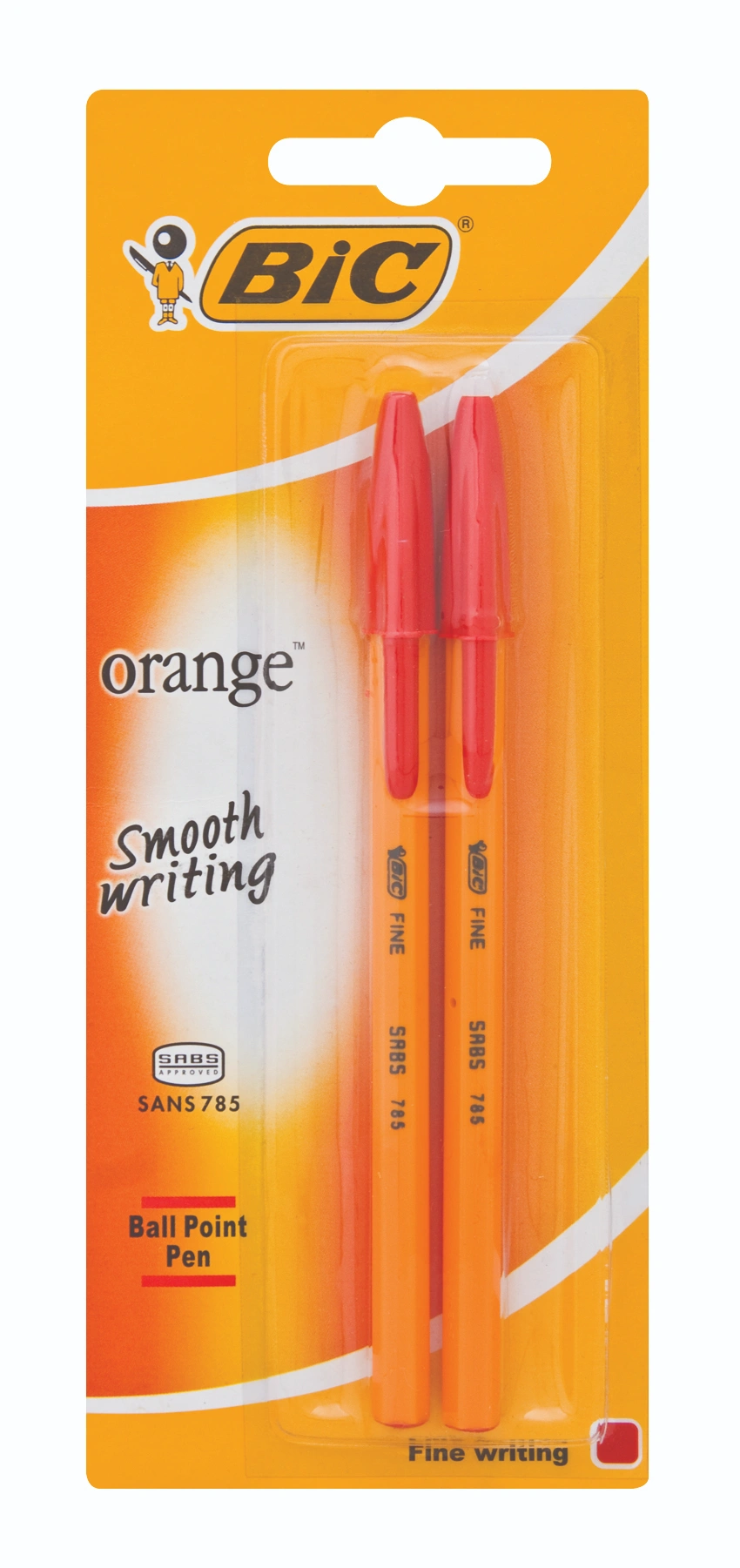 Bic Orange Fine Red -  Blister-2