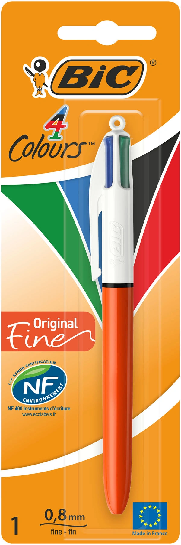 Bic 4 Colours Fine Pen