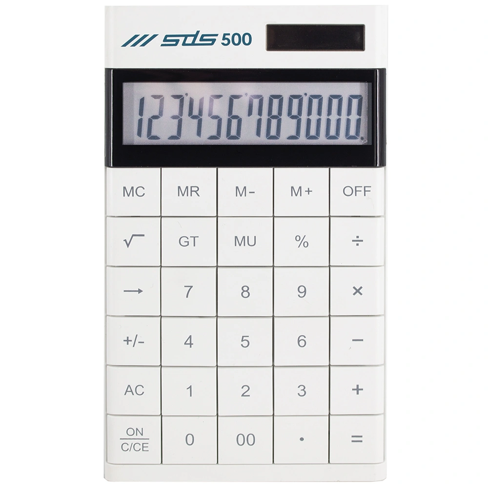 SDS500  12 Digit Calculator White