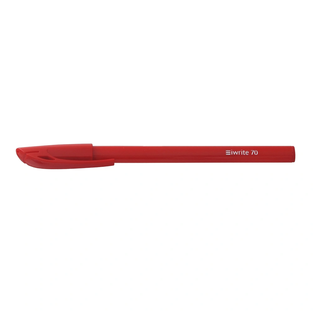 IWrite Solid Colour Barrel Ball Red IW70