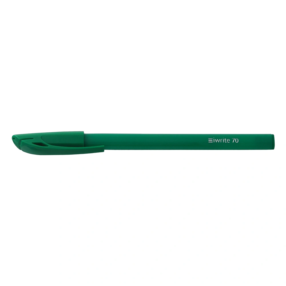 IWrite Solid Colour Barrel Ball Green IW70
