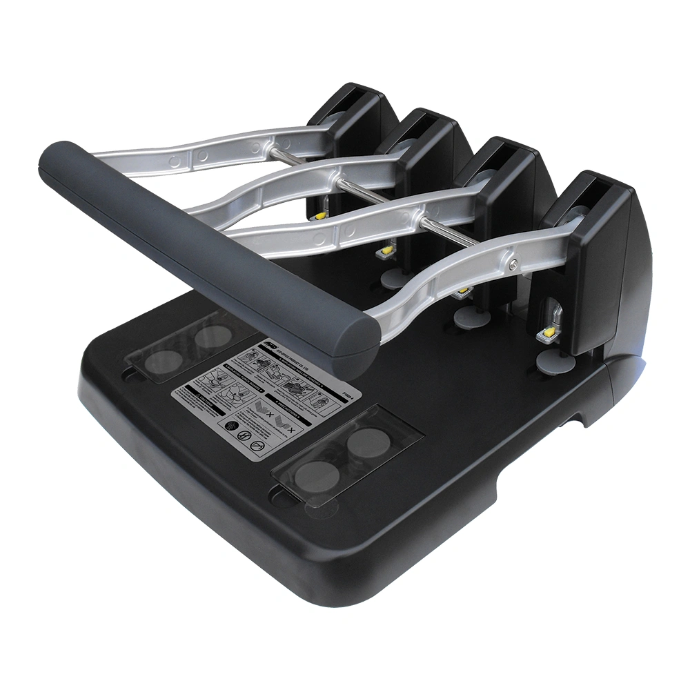 P-1500/4 Power 4-hole punch - STD Black (150 sheets)