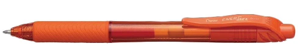 Energel  X Retractable Gel Rollerball 0.7mm Orange