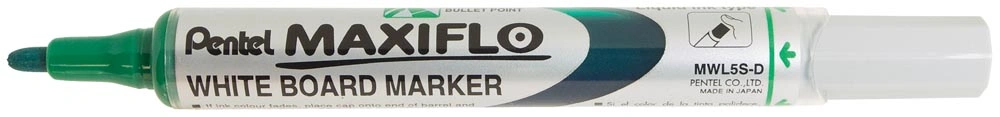 Maxiflo Whiteboard Marker Bullet Point Green