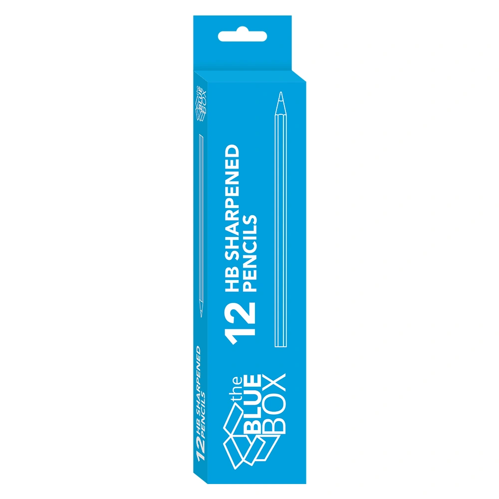 BLUE BOX  Sharp HB Pencils (12)