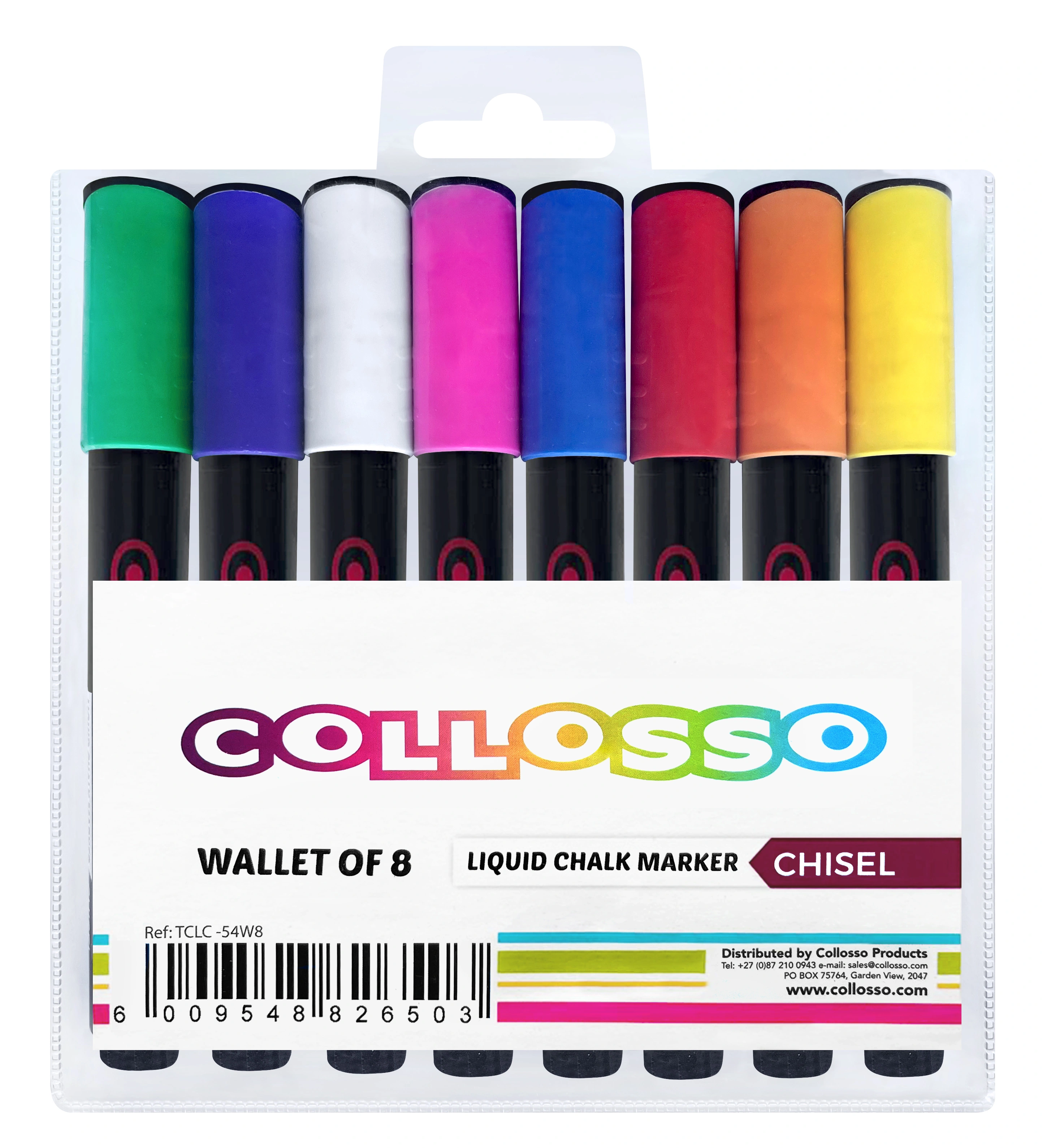 Collosso Liquid Chalk Marker Wallet 8