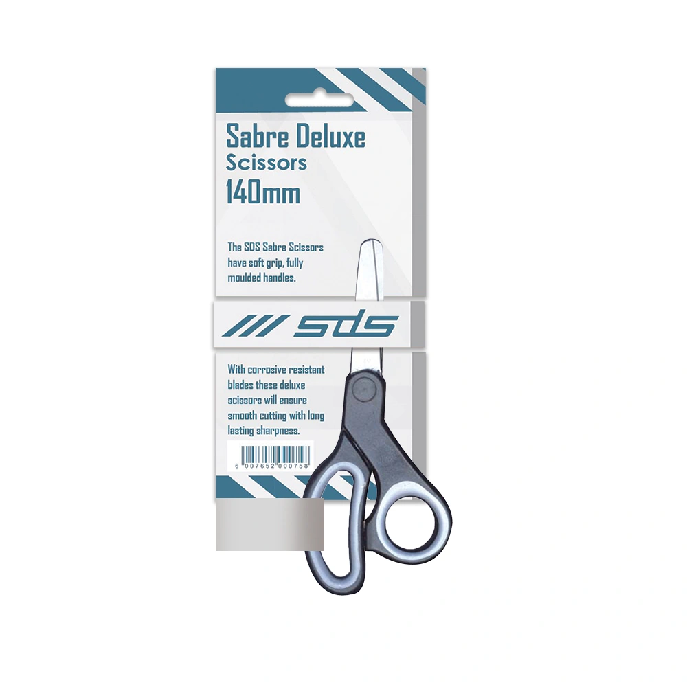 Sabre 140mm Scissors black handle