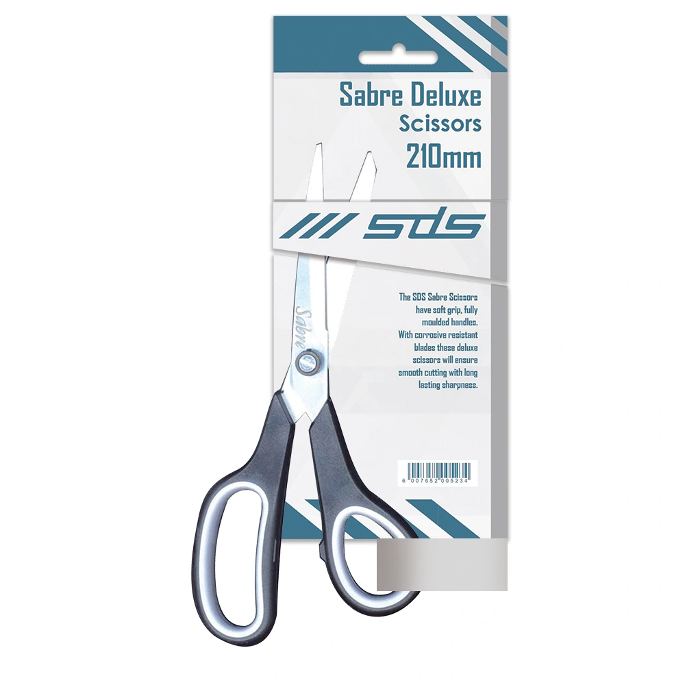 Sabre 210mm Scissors black handle