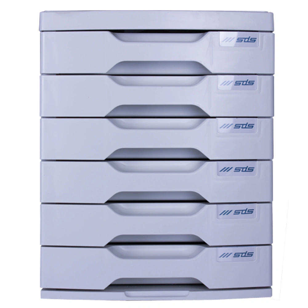 SDS 6 Drawer Filing System - Eggshell