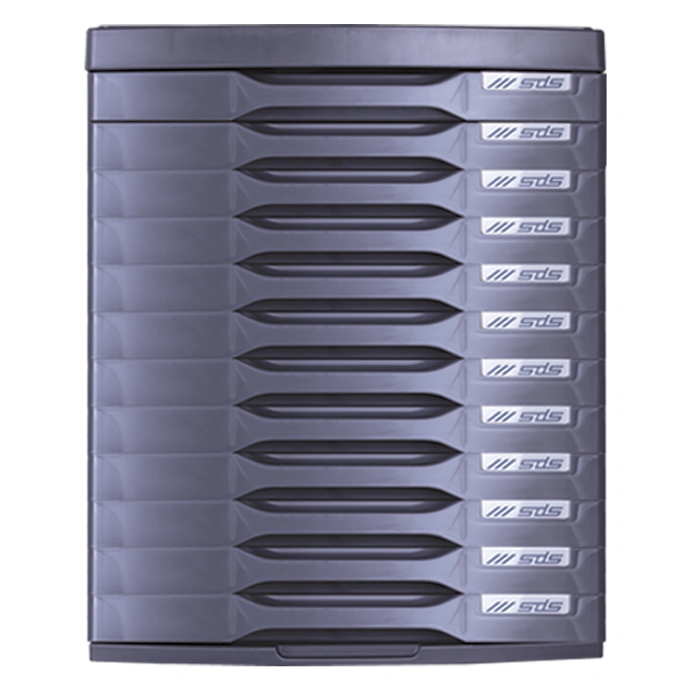 SDS 12 Drawer Filing System - Anthracite Grey