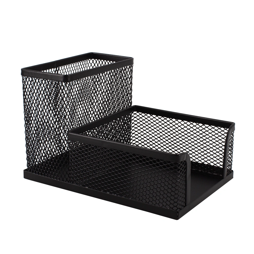 Mesh Cube & Pen Holder M415 - Black
