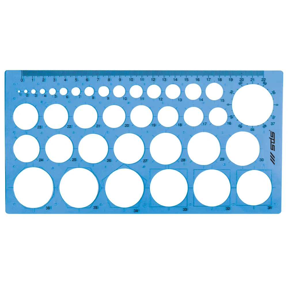 SDS Circle Template Blue