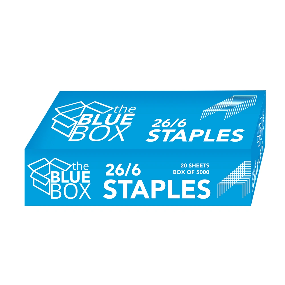 BLUE BOX 26 / 6 Staples (5,000's) (Case-100)