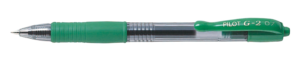 BL-G2-7 Fine GREEN GEL RETRACT B/PEN