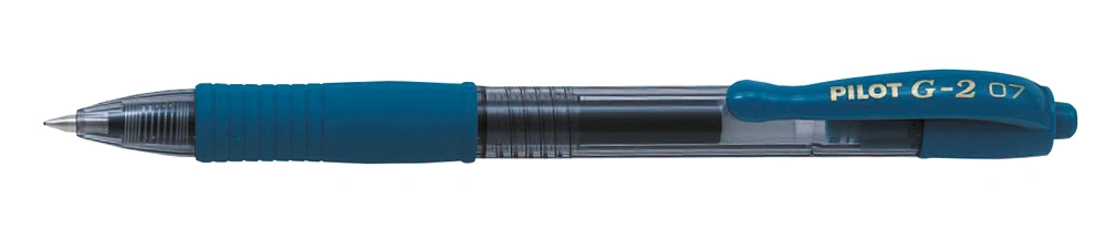 BL-G2-7 Fine PEACOCK GREEN GEL RETRACT B/PEN