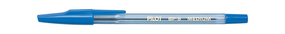 BP-S-M MEDIUM BLUE S/STEEL POINT B/PEN