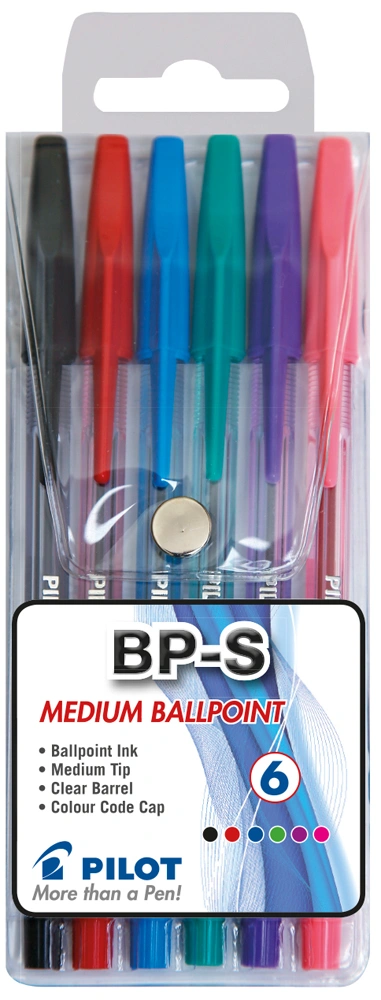 BP-S-M MEDIUM S/STEEL POINT B/PEN ASST Wallet-6