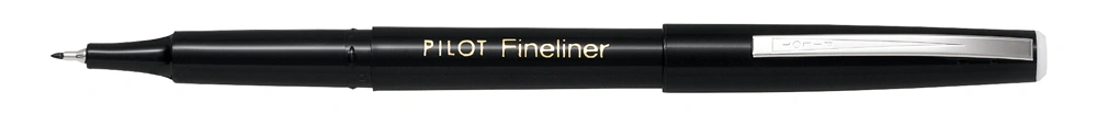 SW PPF FINELINER BLCK U/FINE PLASTIC TIP
