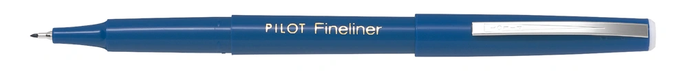 SW PPF FINELINER BLUE U/FINE PLASTIC TIP