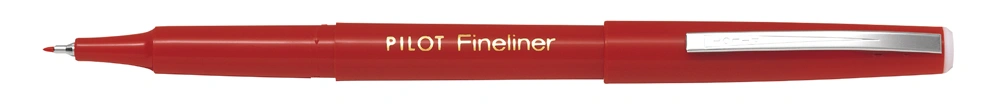 SW PPF FINELINER RED U/FINE PLASTIC TIP