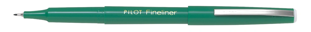 SW PPF FINELINER GRN U/FINE PLASTIC TIP