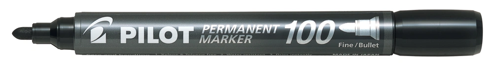 Pilot Permanent Marker Bullet Point Black
