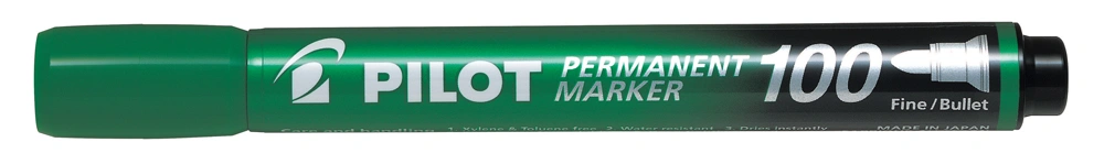 Pilot Permanent Marker Bullet Point Green