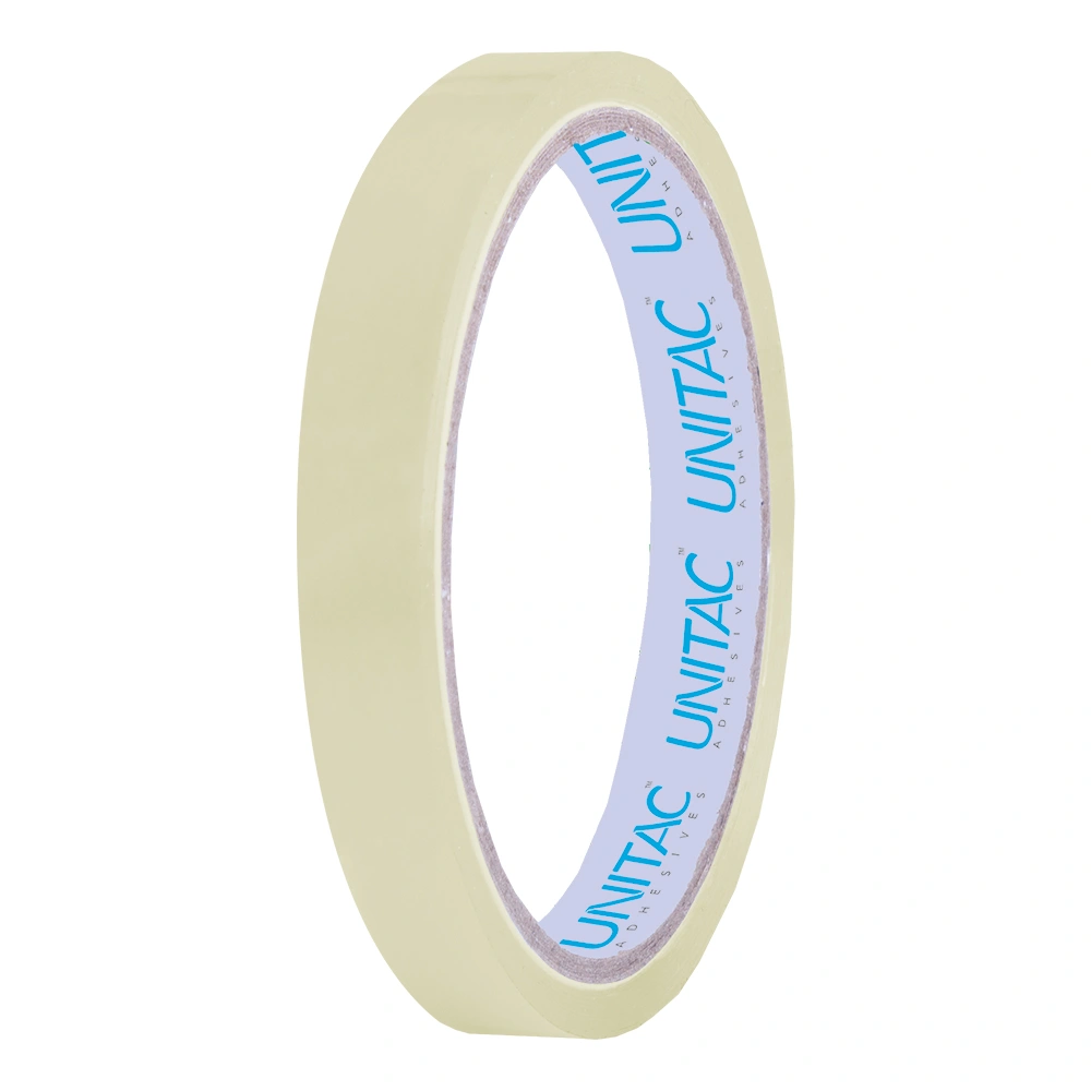 12mm x 33m Large Core Clear Tape UNITAC