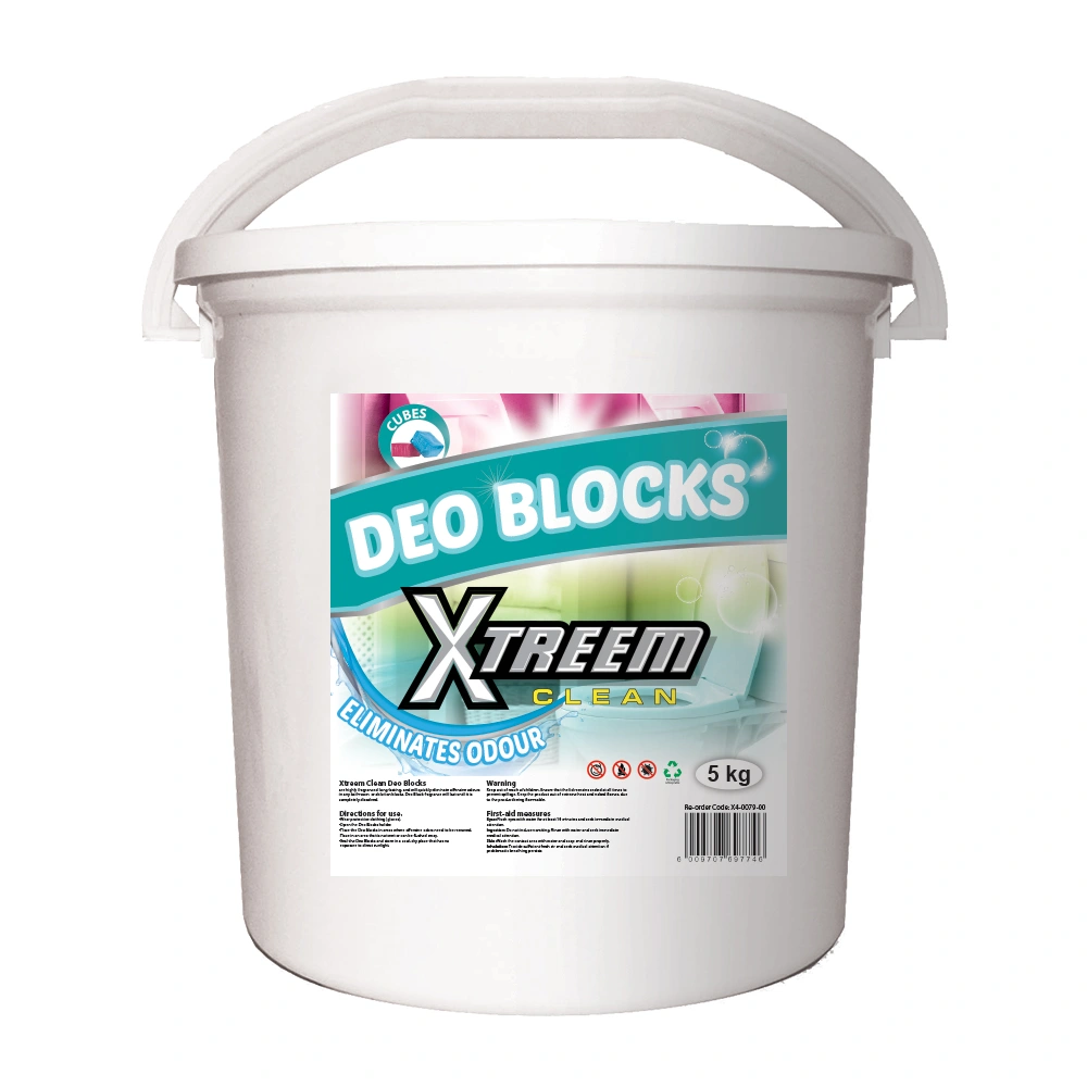 Xtreem Clean Deo Blocks 5Kg