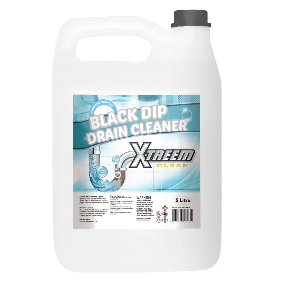 Xtreem Black Dip Drain Cleaner 5Ltr