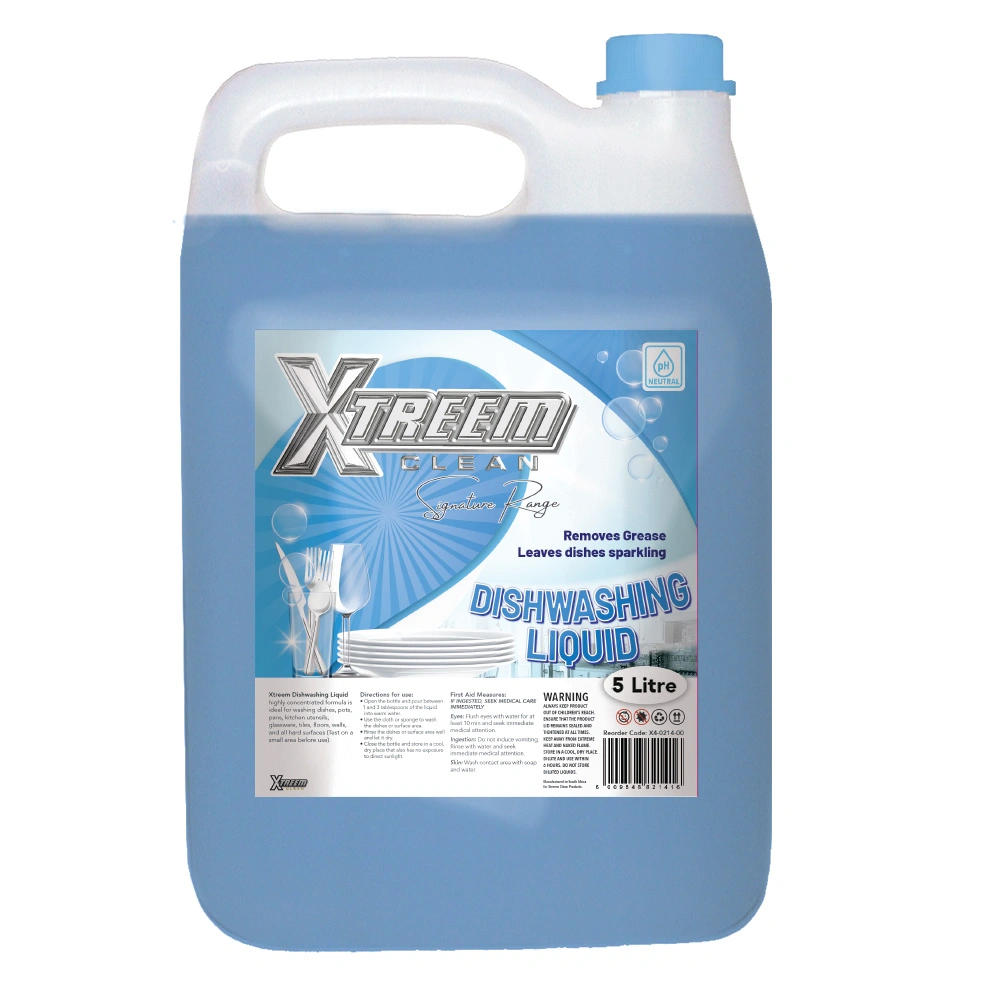 Xtreem Signature Range Dishwash Liquid 5 Ltr